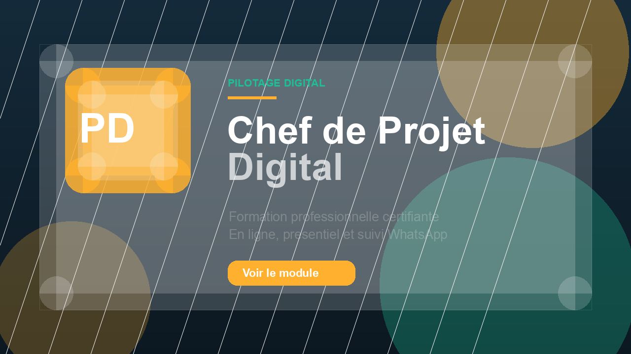 Chef de projet digital